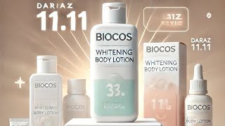 daraz 11 11 2024 whitening body lotion best moisturiser from daraz [upl. by Dranal]