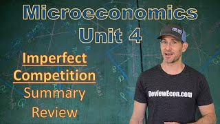 Microeconomics Unit 4 COMPLETE Summary  Imperfect Competition [upl. by Elicec]