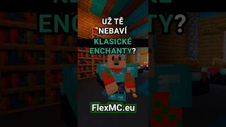 👉🏿Už tě nebaví klasické Enchanty 🤔 Připoj se na FlexMCeuminecraft enchanted cz magic [upl. by Ketchum922]