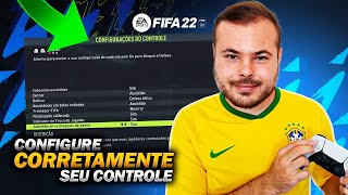 FIFA 22  🎮 A MELHOR CONFIGURAÇÃO DE CONTROLE DO JOGO [upl. by Lacagnia]