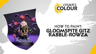 How To Paint Gloomspite Gitz RabbleRowza [upl. by Oalsinatse]