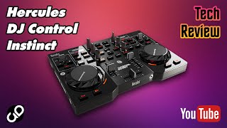 Hercules DJ Control Instinct Tech Review [upl. by Glick705]