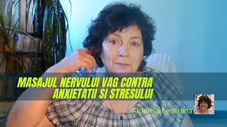 😃 Masajul nervului vag pentru anxietate si stres 🦋 [upl. by Nirag]