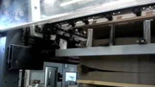 BOBST SP142E AUTOPLATEN DIECUTTER [upl. by Chew]