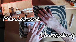 Miniature Unboxing  Dolls House Furniture [upl. by Stickney]