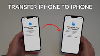 How to Transfer ALL DATA from old iPhone to new iPhone No Backup [upl. by Spoor]