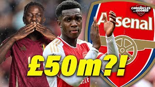 ARSENAL LINKED TO BAKAYOKO NKETIAH ASKING PRICE SET AT £50M [upl. by Anirahc]