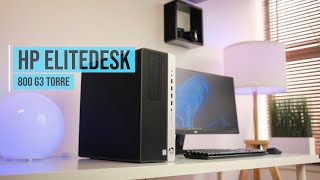 HP ELITEDESK 800 G3 TORRE reacondicionado REVIEW ✅ [upl. by Darom]