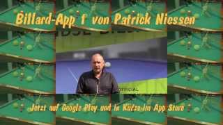 Patrick Niessen Trailer BillardApp 1 [upl. by Tavis339]