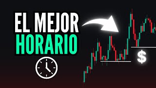 Este es EL MEJOR HORARIO para HACER TRADING y GANAR FACILMENTE [upl. by Trellas]