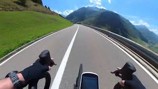 Cycling down Oberalp to Andermatt Switzerland [upl. by Radek]