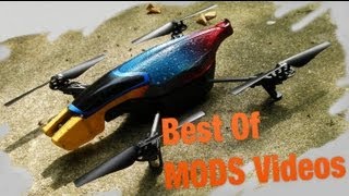 Flite Test  AR DRONE 2  REVIEW [upl. by Shalne]