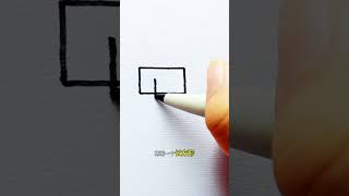 How to draw a cuboid in one go [upl. by Holmun]