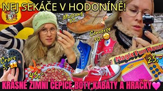 NEJ HODONÍNSKÉ SEKÁČE❤️PŘEHLÍDKA ZIMNÍCH ČEPIC A KABÁTŮ🤩CONVERSKY ZA 90😍PARÁDNÍ HRAČKY DESKOVÉ HRY🥳 [upl. by Irfan]