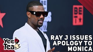 Ray J Issues Apology To Monica Over Tour Remarks With Brandy  More [upl. by Conchita]