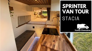 Sprinter Van Tour  Epic offgrid van conversion with shower and composting loo Vanlife Conversions [upl. by Trueman]