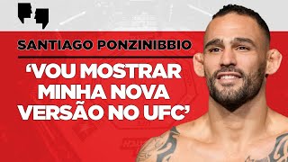 SANTIAGO PONZINIBBIO promete reverter má fase no UFC DENVER [upl. by Orfinger]