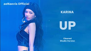 KARINA 카리나  UP SYNK Parallel Line Cleaned Studio Version  aeNaevisOfficial [upl. by Acined702]