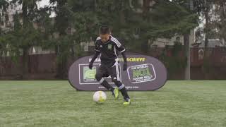 Coerver Ball Mastery Take Scissor [upl. by Davin]