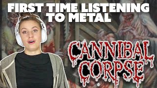 I listen to Cannibal Corpse for the first time⎮Metal Reactions 1 [upl. by Bee]