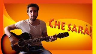 Tutorial Chitarra ➔ quotChe Saràquot  Ricchi e Poveri Accordi Facili ITA [upl. by Eadrahs]