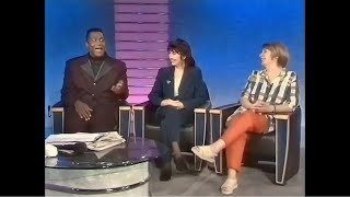 Victoria Wood Kate Bush amp Lenny Henry Aspel and Company 1993 full episode [upl. by Htes646]