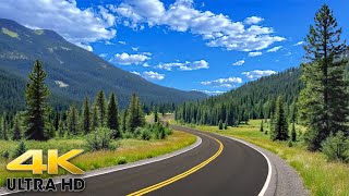 Idaho to Spokane Washington Scenic Mountain Drive 4K [upl. by Grissom]