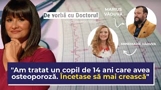 OSTEOPOROZA  SOLUȚII EFICIENTE ȘI NUTRIȚIE ADECVATĂ cu Annemarie și Marius Văduva [upl. by Nolyad]