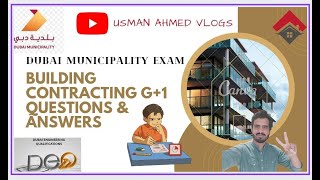 Dubai Municipality Building Contracting G1 Exam Question amp Answers dmexam dm exam dubai uae [upl. by Xyla]