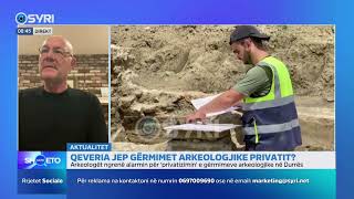 KAFE SHQETO Qeveria i jep gërmimet arkeologjike privatit [upl. by Auqenaj]