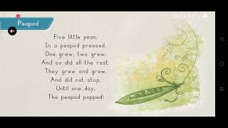 Peapod song [upl. by Kilbride]