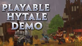 Hytale News  Playable Demo at GDC amp More [upl. by Eralcyram]