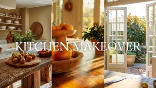 Kitchen Makeover  Nancy Meyers x Wabi Sabi [upl. by Neros61]