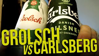 GROLSCH VS CARLSBERG  SOMI BEERCAST  REVIEW [upl. by Trauner]