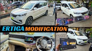 2024 MARUTI SUZUKI ERTIGA VXI CNG MODIFICATION  ALL ACCESSORIES INSTALLATION ♥️ 6268777684 [upl. by Torp]