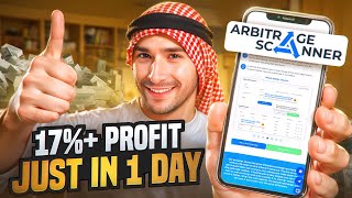 Crypto Arbitrage How to make 17 profit just in 1 day [upl. by Wolfort]