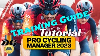 Pro Cycling Manager 2023  Training Guide [upl. by Abrahams]