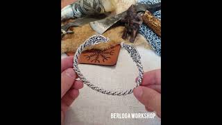 Ragnar Lodbrok bracelet  handmade Viking jewelry [upl. by Nichola]