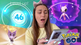 HOW TO GET SHINY CELEBI amp LEVEL 46  Pokémon GO [upl. by Dwain262]