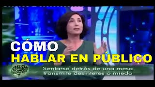 CÓMO HABLAR EN PÚBLICO  ELSA PUNSET [upl. by Ylrebma]