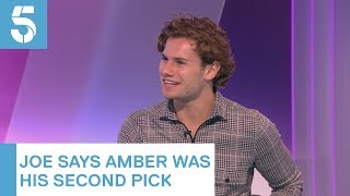 Love Island Amber Gill would have been my second choice says Joe Garratt  5 News [upl. by Stephie]