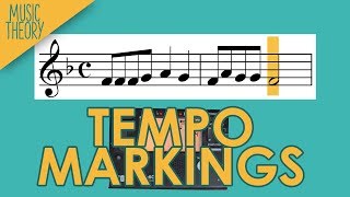 How to Decipher Tempo Markings in Music  Music Theory Crash Course [upl. by Ehcor]