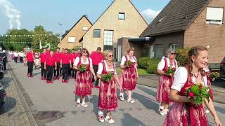 Schützenfest MorkenHarff 2024 Der große Klompenzug [upl. by Ellenohs]