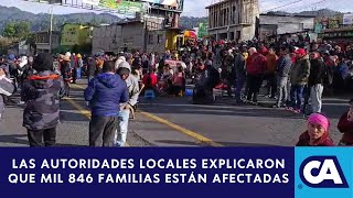 Bloqueo en el km 157 de la ruta Interamericana [upl. by Darken32]