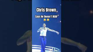 Chris Brown doesn’t GAF 1111tour cbreezy chrisbrown [upl. by Lefkowitz189]