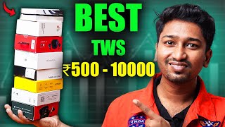 Best TWS Earbuds Every Price Range Rs500 to Rs10000 தமிழ் [upl. by Jinny]