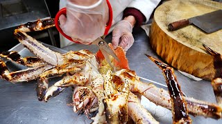 New York City Food  The BEST ALASKAN KING CRAB DISHES Brooklyn Seafood NYC [upl. by Nael1]