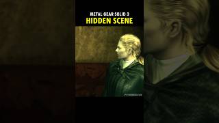 HIDDEN SCENE IN METAL GEAR SOLID 3 😲 [upl. by Naesad]