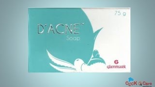 DAcne Soap for Acne Prone Skin  ClickOnCare [upl. by Pavior]