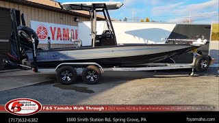 2023 Xpress H22 Bay Boat w Yamaha Vmax 200 SHO amp RT Marine Ttop fsyamahaandmarine3536 [upl. by Wilmette]